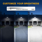 Onforu 80W Dusk to Dawn Outdoor Lighting, Plug in LED Flood Lights, 8000LM - Image 5