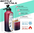 87 oz Insulated Water Bottle - Image 4