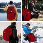 Volher Laptop Backpack, Business Travel Anti Theft Slim Durable Laptops Backpack - Image 7