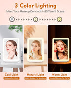 FUNTOUCH Rechargeable Travel Makeup Mirror - Image 5