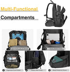 CVLIFE Hydration Backpack with 3L TPU Tactical Water Bladder, 22L Hiking - Image 5