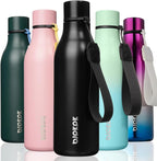 BJPKPK Insulated Water Bottles, 18 oz Stainless Steel Metal Water Bottle by BJPKPK