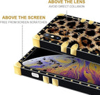 Compatible with iPhone XR Case, Seamless Gold Chain Leopard Luxury Golden - Image 7