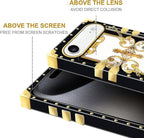 for iPhone 17 Air Case Luxury Golden Decoration - Image 7