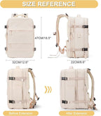 Expandable Travel Backpack For Women Men Airline Approved Personal Item - Image 2