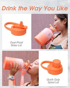 Coolflask 64 oz Water Bottle - Image 4