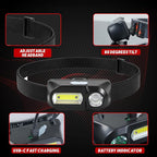 Bud K 6Pack Headlamp Rechargeable, 3000 Lumen Headlamps - Image 4