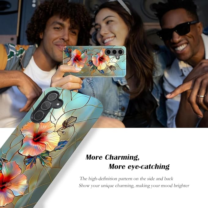 Compatible for Samsung Galaxy S25 FE 5G Case, Dual Layer Heavy Duty 2 in 1 - Image 4