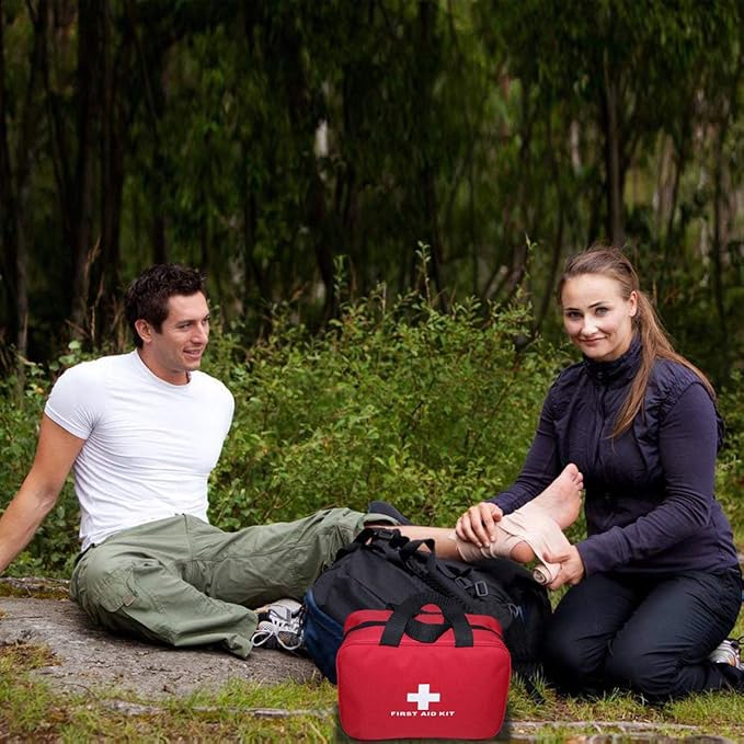 AOUTACC Nylon First Aid Empty Kit, Compact Waterproof and Lightweight First Aid - Image 7