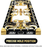 for iPhone 17 Case Luxury Golden Decoration - Image 5