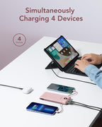 VEGER Portable Charger with Built-in AC Plug and Cables, All in One 10000mAh - Image 4