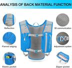 INOXTO Running Hydration Vest Backpack, Lightweight Insulated Pack - Image 3