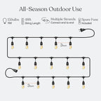 Brightech Ambience Pro Incandescent Outdoor String Lights - Image 3