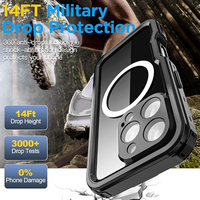 AICase Waterproof Case for iPhone 16 Pro - Image 4