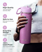 Coolflask Water Bottle 24 oz Insulated - Image 3