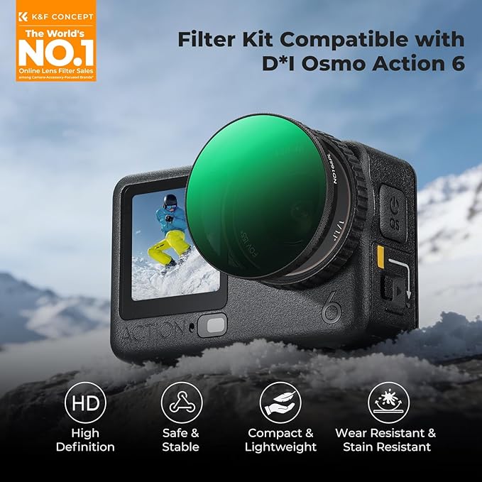 K&F CONCEPT CPL ND Filter Kit Compatible - Image 2