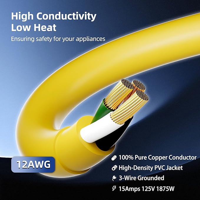 50 FT Outdoor Extension Cord - Image 4