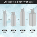 HASLE OUTFITTERS 40oz Stainless Steel Water Bottle, Vacuum Insulated Double - Image 3