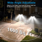 AmeriTop Solar Lights Outdoor, 2 Pack LED High Brightness Cordless Solar Motion - Image 3