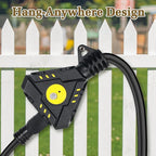 6FT 14 Gauge Outdoor Extension Cord 6-Outlet 14/3 SJTW Heavy Duty Extension Cord - Image 4