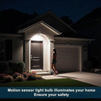 Motion Sensor Light Bulb, Activated Detector Light Bulb Indoor, Dusk to Dawn - Image 5
