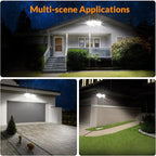 LEPOWER 2 Pack 28W 3000LM ‌LED Security Flood Light‌ ‌Outdoor‌, Switch - Image 6