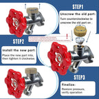 ASSE 1019-A Outdoor Faucet Repair Kit - Image 5