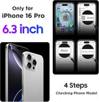 Temdan Compatible with iPhone 16 Pro Case Waterproof, Compatible with MagSafe - Image 9