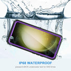 Lanhiem for Samsung Galaxy S23+ Plus Case, IP68 Waterproof Dustproof Case - Image 2
