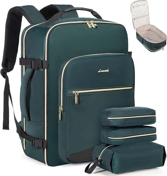 LOVEVOOK Travel Backpack for Women & Men 40L, Airline Approved Carry On by LOVEVOOK