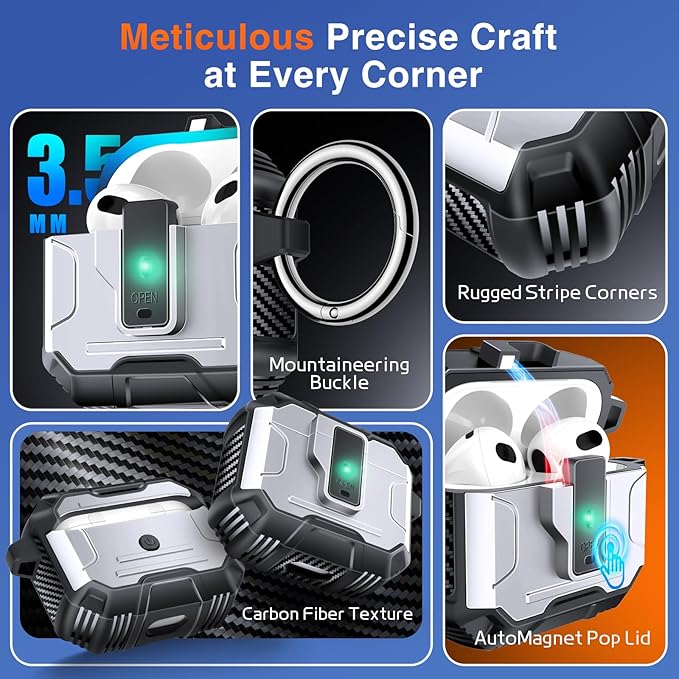 Armoured Heavy Duty for AirPods 3rd Generation Case - Image 4