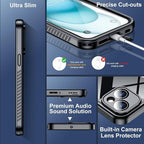 SPIDERCASE for iPhone 15 Case Waterproof, Built-in Lens & Screen Protector - Image 6