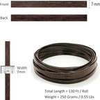 Wicker Repair Kit, Mottled Dark Brown, Polyethylene Material - Image 4