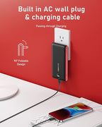 VEEKTOMX Portable Charger with Built in Cables 10000mAh, Power Bank - Image 3