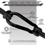 AUTMATCH Carabiner Clips, 4 Pack - Image 5