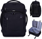 ECOHUB 17" Small Travel Backpack, United Airlines Personal Item Bag 17x10x9 by ECOHUB