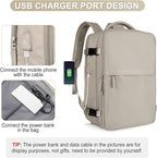 coofay Laptop Travel Backpack For Women Men Airline Approved Carry On Bags For - Image 7