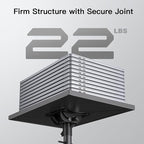 AMADA HOMEFURNISHING Height Adjustable Projector Tripod Stand - Image 3