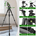 Huepar Laser Level 360° with Tall Tripod, Self Leveling Rechargeable Lazer - Image 5