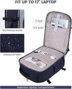 LOVEVOOK 56L Travel Backpack for Women & Men, Airline Approved Carry On Luggage - Image 9