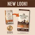Wellness CORE Adult Dry Cat Food, Grain Free Kibble, Turkey and Chicken Recipe - Image 3
