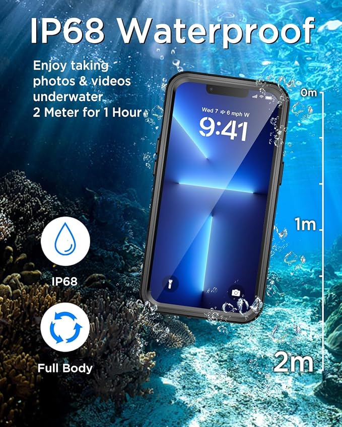 Beeasy for iPhone 13 Pro Max Waterproof Case - Image 3