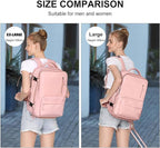 WONHOX Large Travel Backpack Carry on Flight Approved Laptop Work Business - Image 3