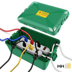 NineLeaf IP54 Waterproof Electrical Box, Outdoor Weatherproof Plug Cover by NineLeaf