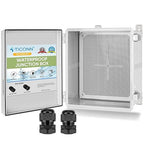 TICONN Outdoor Electrical Box Waterproof, Junction Box IP67 ABS Plastic by TICONN