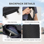 INOXTO Running Hydration Vest Backpack, Lightweight Insulated Pack - Image 6