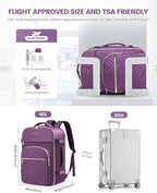 LOVEVOOK Large Travel Backpack for Women, TSA Carry on Backpack for Airplanes - Image 2