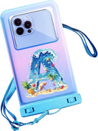 Personalized Initial Waterproof Phone Pouch Case by Unknown
