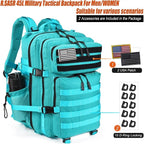 45L Tactical Backpack for Men Women, Military Assault Pack - Image 2