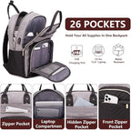Laptop Backpack for Women Work Bag: College Backpacks 17.3 Inch - Image 2